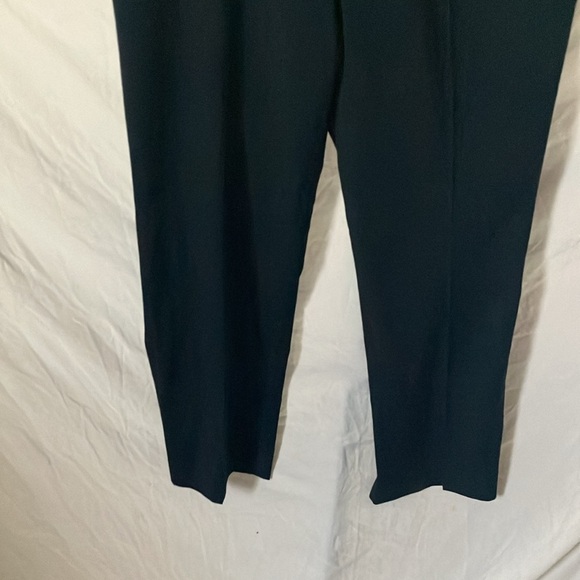 Travel Smart:Navy Blue Classic Fit Flat Front Dress Pants- Comfort Stretch-34x30 - Picture 8 of 16